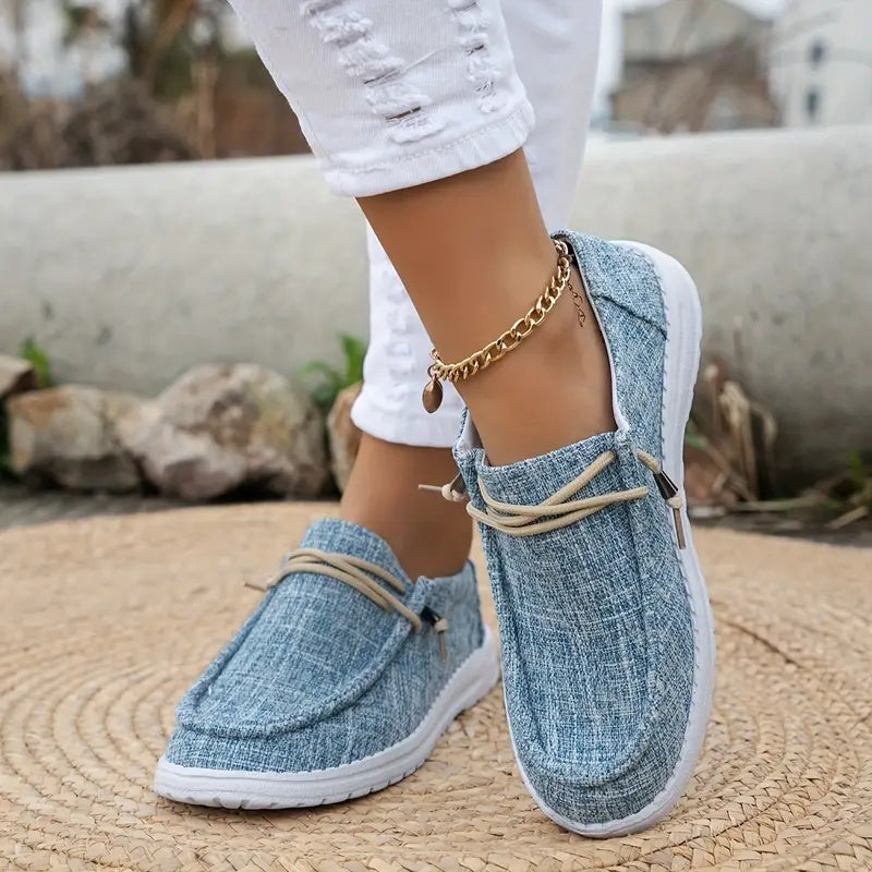 ✨5-Star Canvas Flat✨Women's Casual Flat Shoes Breathable Non-slip Loafers
