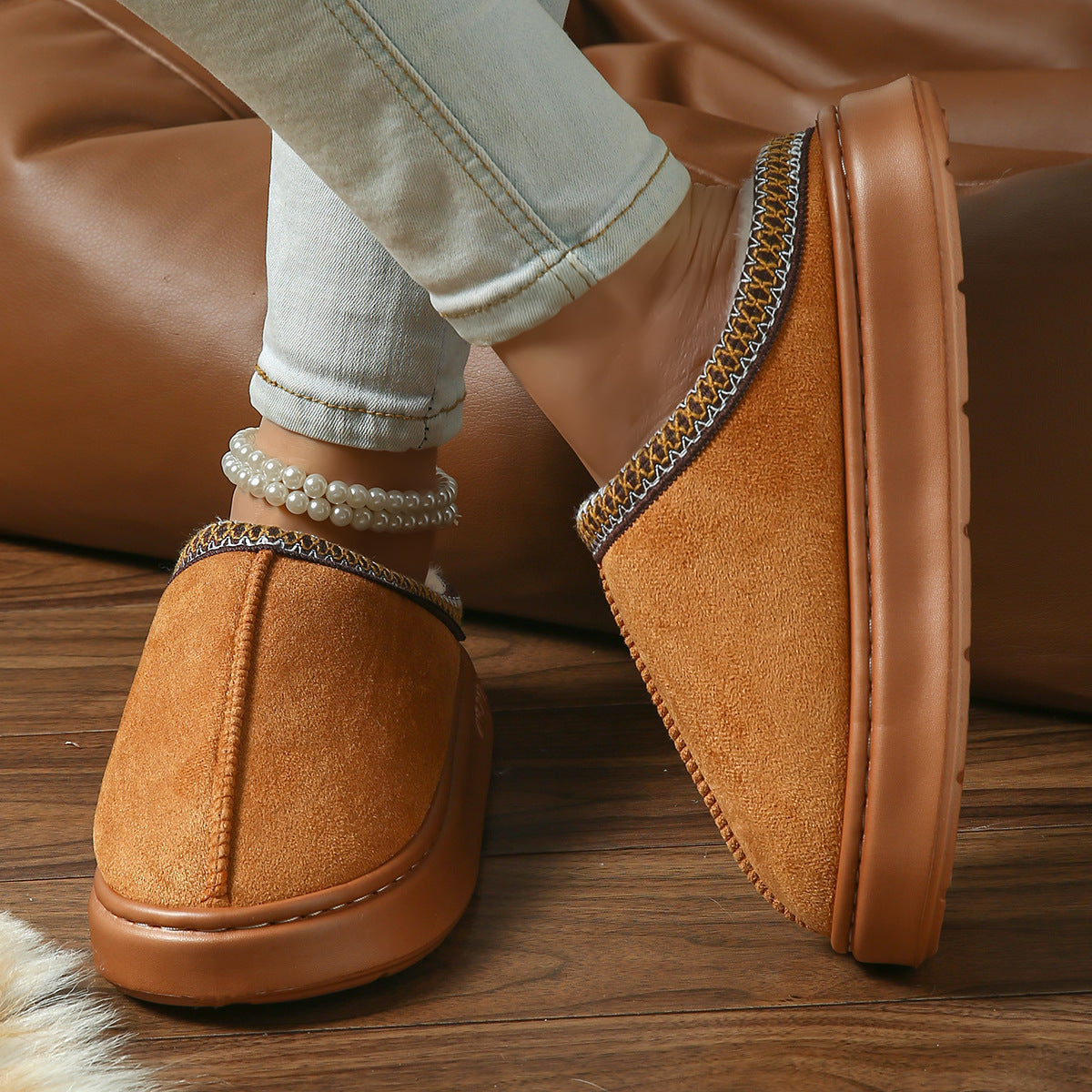 🔥Best-1 Sale Home Slippers 2025🔥Women's Fall & Winter Warm Soft Sole Slippers Home Shoes