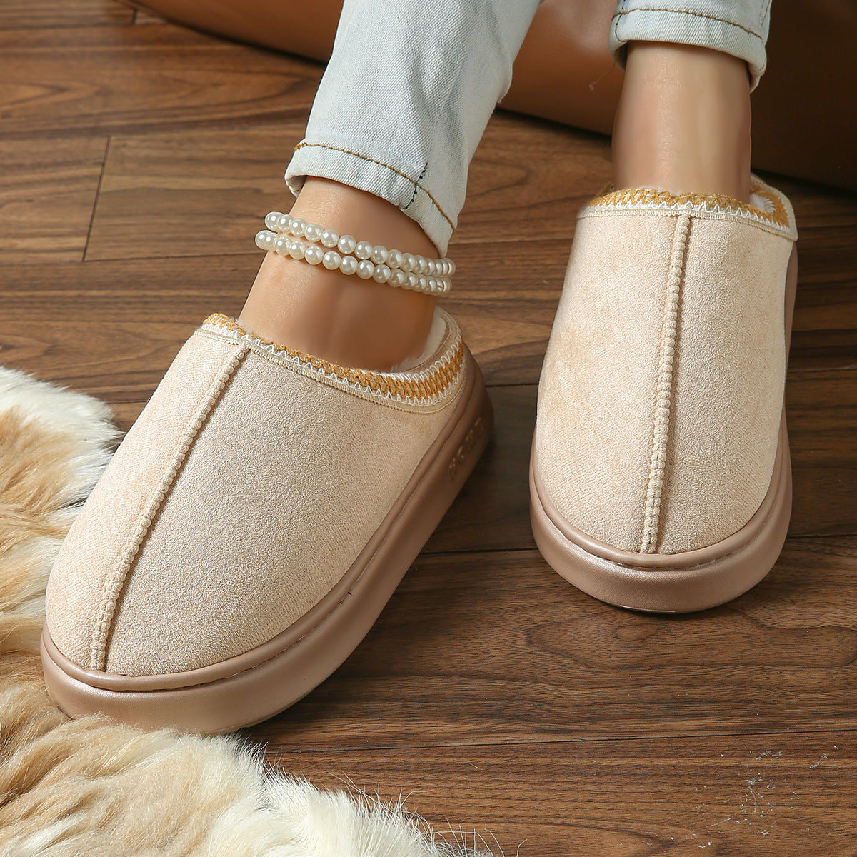🔥Best-1 Sale Home Slippers 2025🔥Women's Fall & Winter Warm Soft Sole Slippers Home Shoes