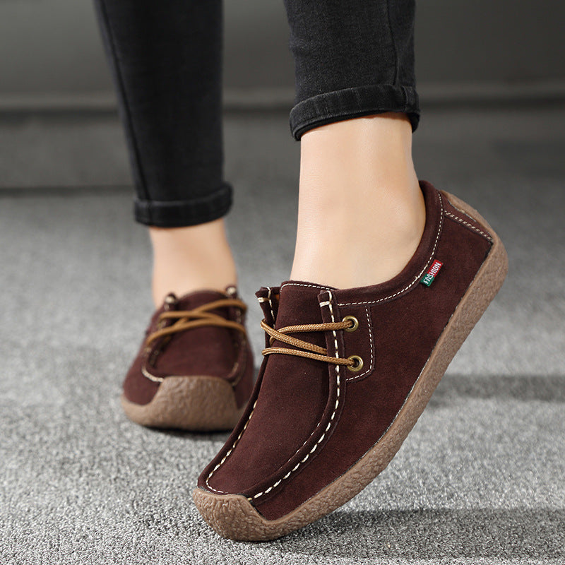 💐Women Mom Loafers Casual Flat Shoes
