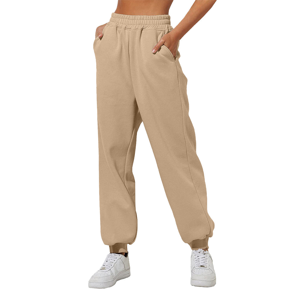 ✨Last Day 69% OFF✨Women High Waist Baggy Sweatpants Casual Joggers with Pockets