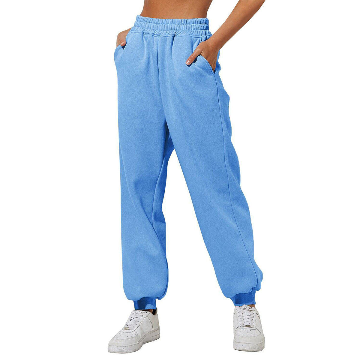 ✨Last Day 69% OFF✨Women High Waist Baggy Sweatpants Casual Joggers with Pockets