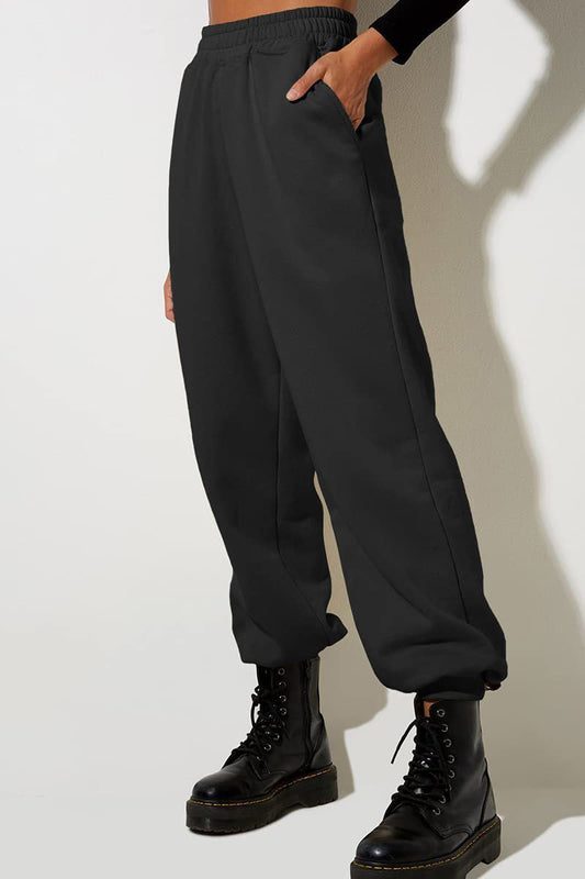 ✨Last Day 69% OFF✨Women High Waist Baggy Sweatpants Casual Joggers with Pockets