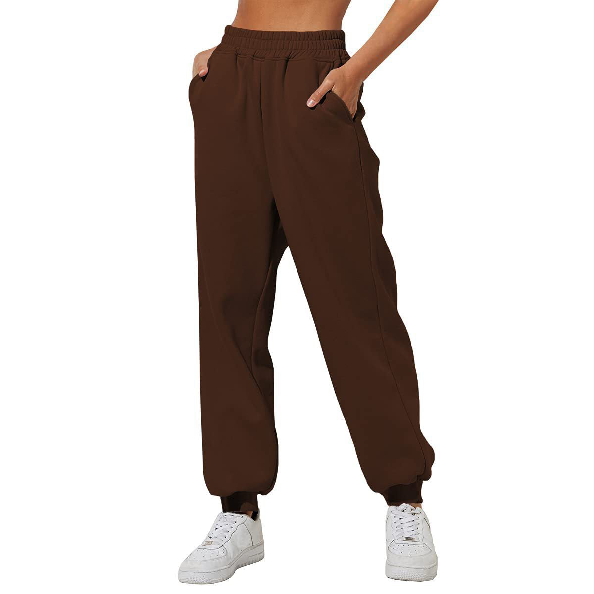 ✨Last Day 69% OFF✨Women High Waist Baggy Sweatpants Casual Joggers with Pockets