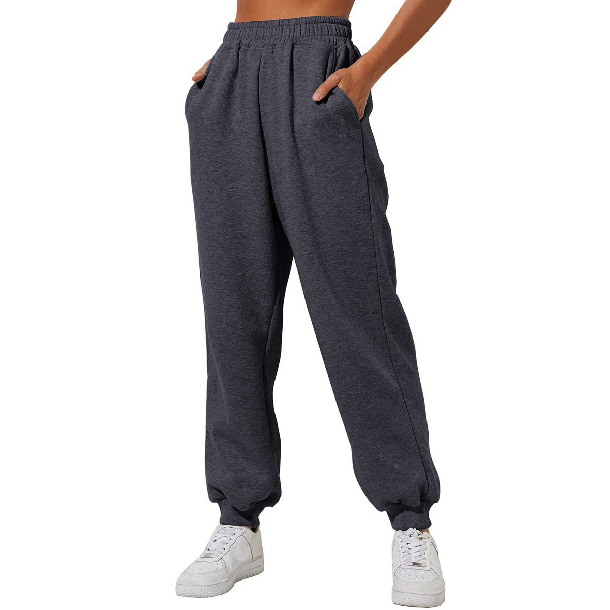 ✨Last Day 69% OFF✨Women High Waist Baggy Sweatpants Casual Joggers with Pockets