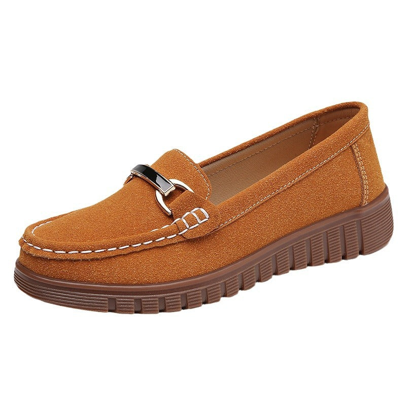 🔥Last Day 69% OFF🔥Women’s Comfortable Loafers Soft Sole Slip-On Flats with Buckle