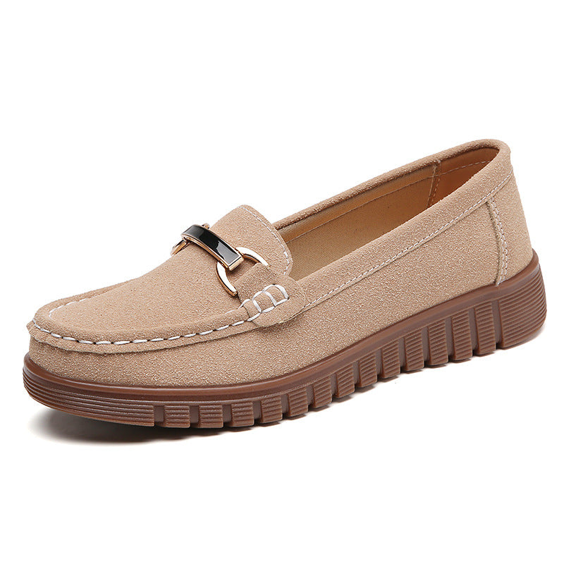 🔥Last Day 69% OFF🔥Women’s Comfortable Loafers Soft Sole Slip-On Flats with Buckle