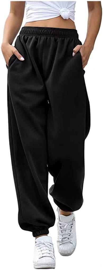 ✨Women's High Waist Sweatpants Workout Active Joggers Pants
