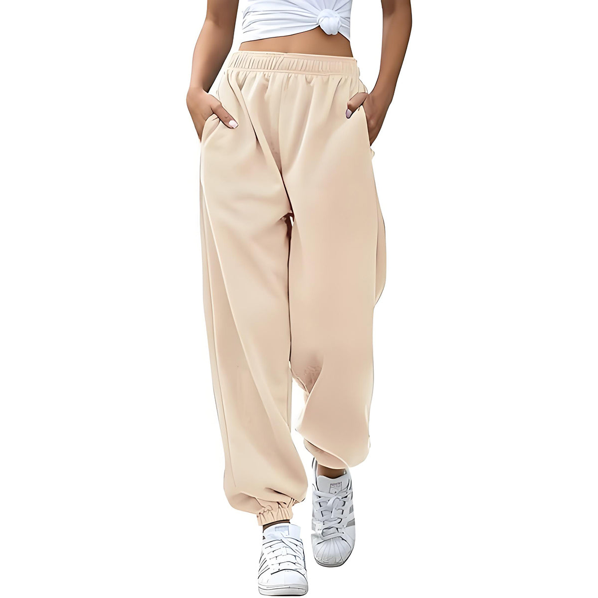 ✨Women's High Waist Sweatpants Workout Active Joggers Pants