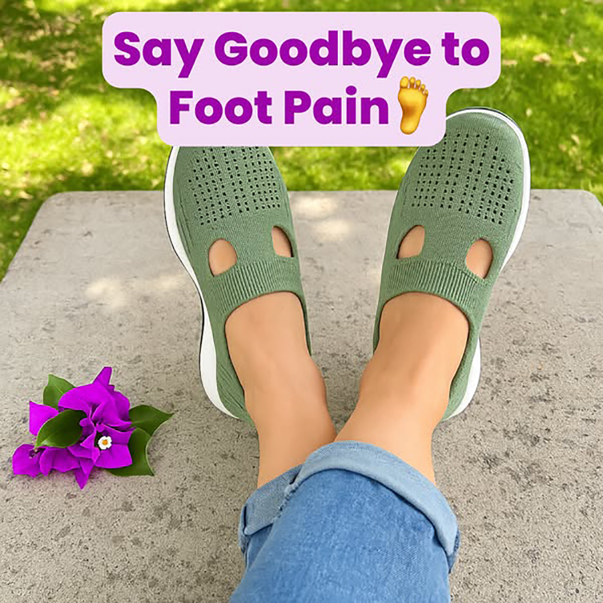 ⭐️Last Day 59% OFF Summer Promotion⭐️Women's Casual Orthopedic Walking Flats for Middle-Aged and Seniors