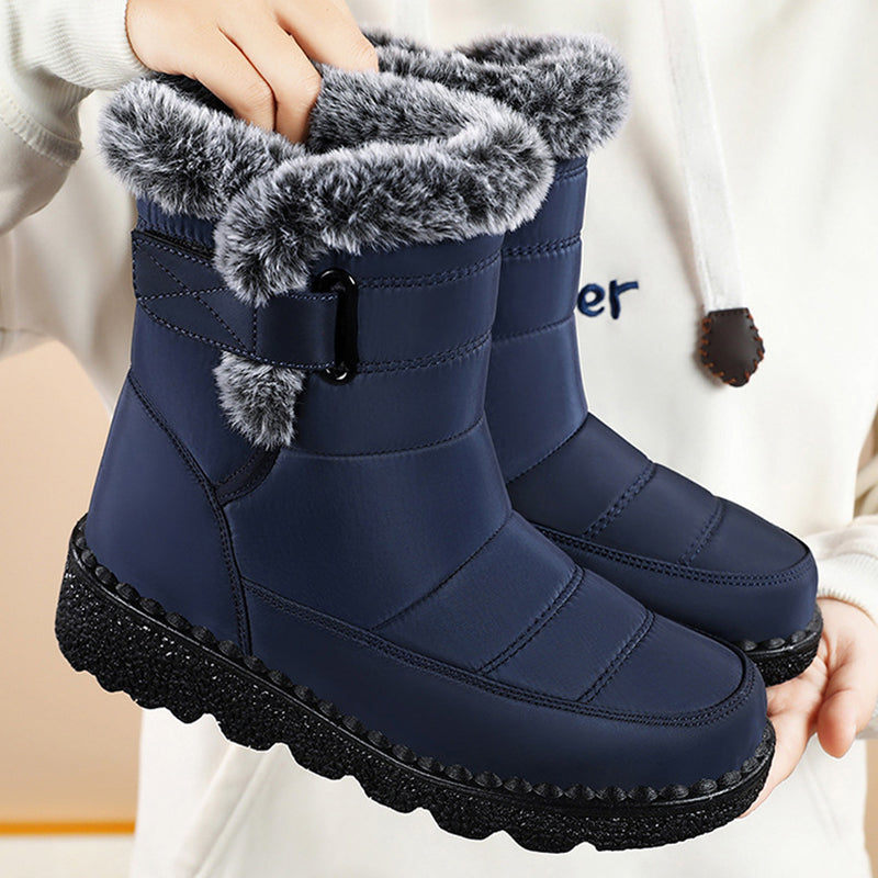 🔥Best-1 Sale Snow Boots 2025🔥Women's Winter Warm Fleece-Lined Snow Boots