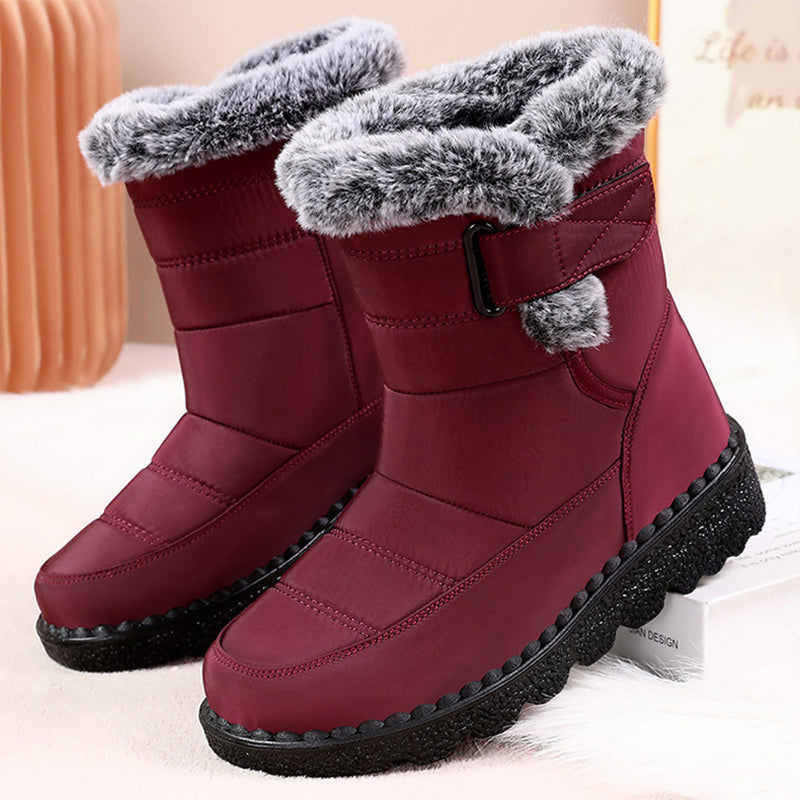 🔥Best-1 Sale Snow Boots 2025🔥Women's Winter Warm Fleece-Lined Snow Boots