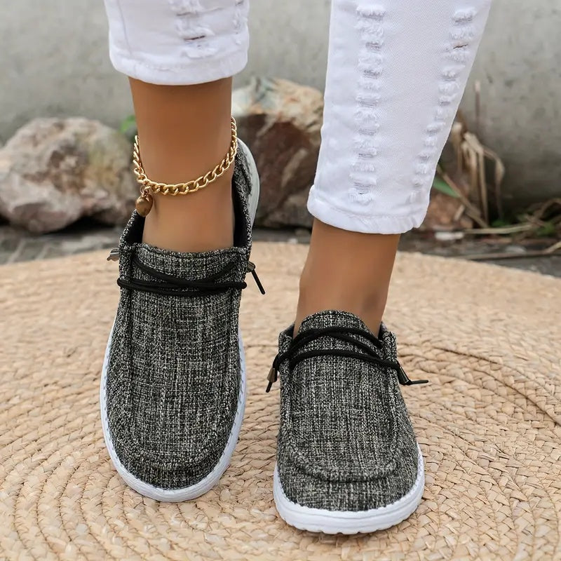 ✨5-Star Canvas Flat✨Women's Casual Flat Shoes Breathable Non-slip Loafers