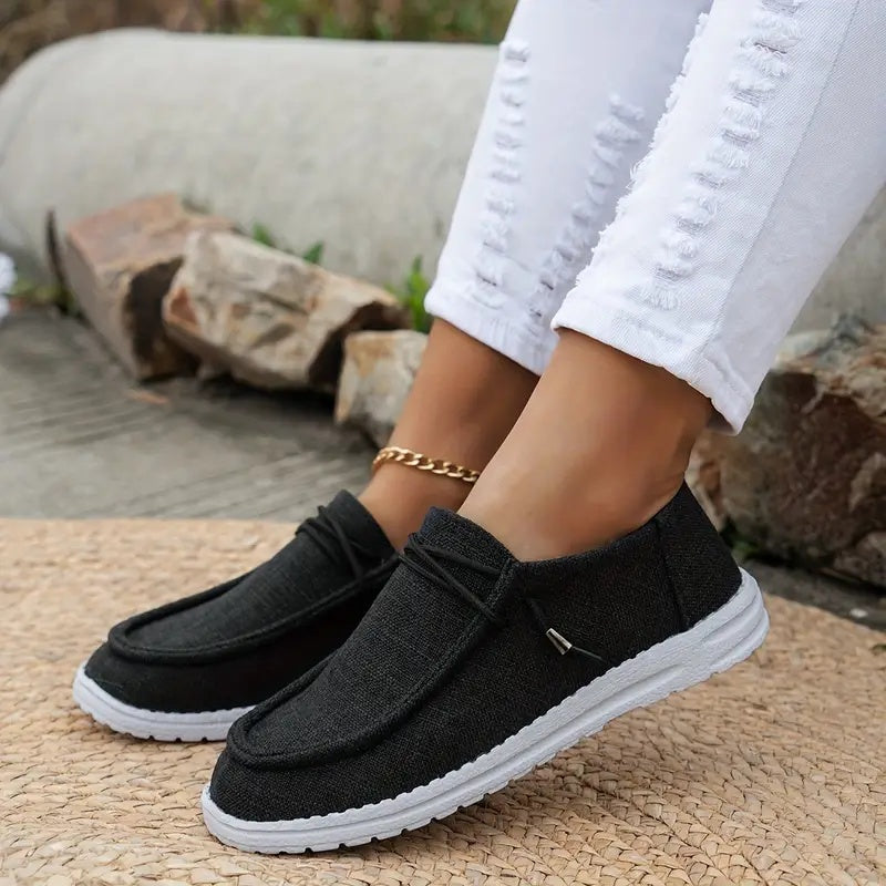 ✨5-Star Canvas Flat✨Women's Casual Flat Shoes Breathable Non-slip Loafers