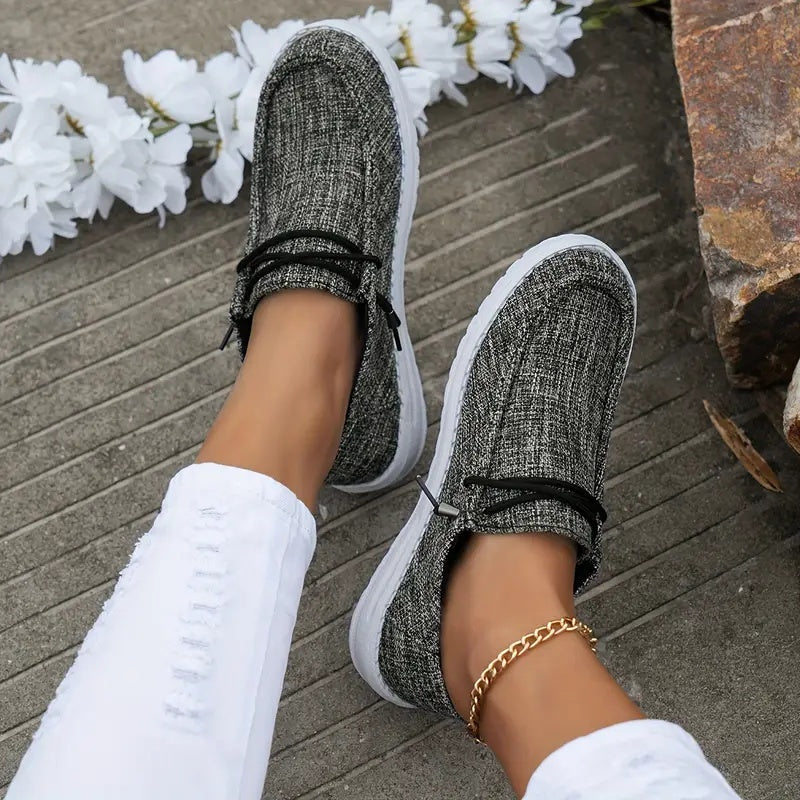✨5-Star Canvas Flat✨Women's Casual Flat Shoes Breathable Non-slip Loafers