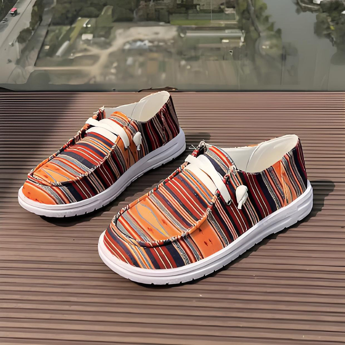 ✨5-Star Canvas Flat✨Women's Casual Flat Shoes Breathable Non-slip Loafers