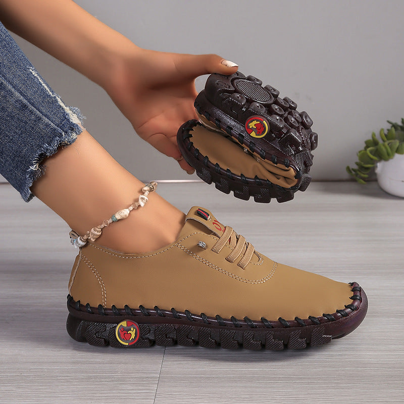 ✨5-Star Fall Sneakers✨Women's 2025 All-Season Low Top Lace-Up Sneakers Casual Shoes