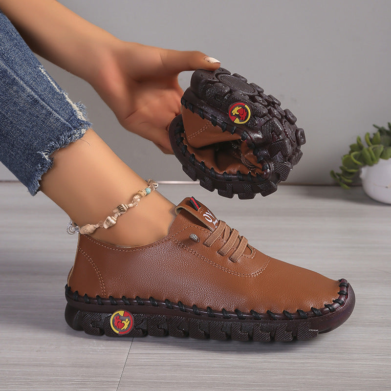 ✨5-Star Fall Sneakers✨Women's 2025 All-Season Low Top Lace-Up Sneakers Casual Shoes