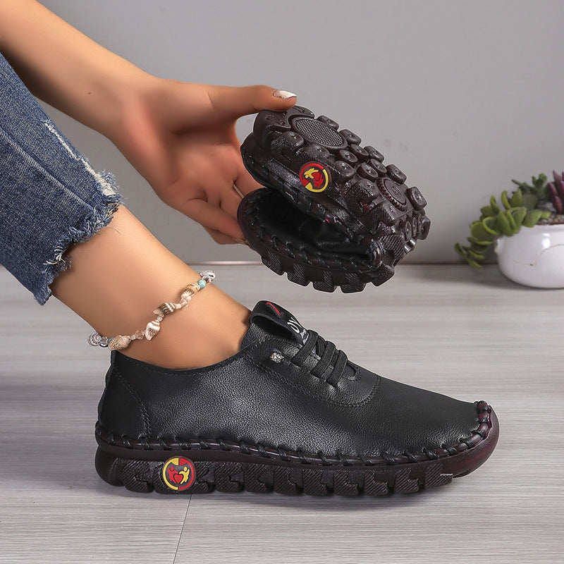 ✨5-Star Fall Sneakers✨Women's 2025 All-Season Low Top Lace-Up Sneakers Casual Shoes