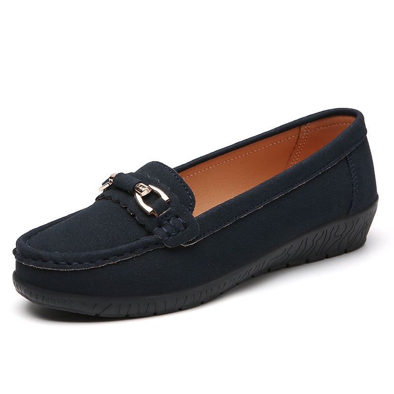 🔥Last Day 69% OFF🔥Women’s Comfortable Loafers Soft Sole Slip-On Flats with Buckle