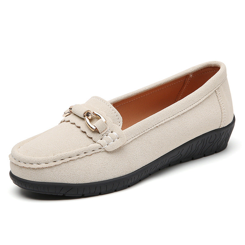 🔥Last Day 69% OFF🔥Women’s Comfortable Loafers Soft Sole Slip-On Flats with Buckle