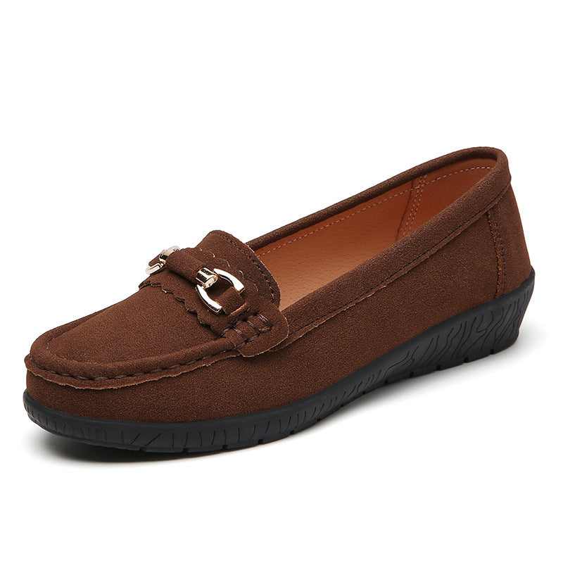 🔥Last Day 69% OFF🔥Women’s Comfortable Loafers Soft Sole Slip-On Flats with Buckle