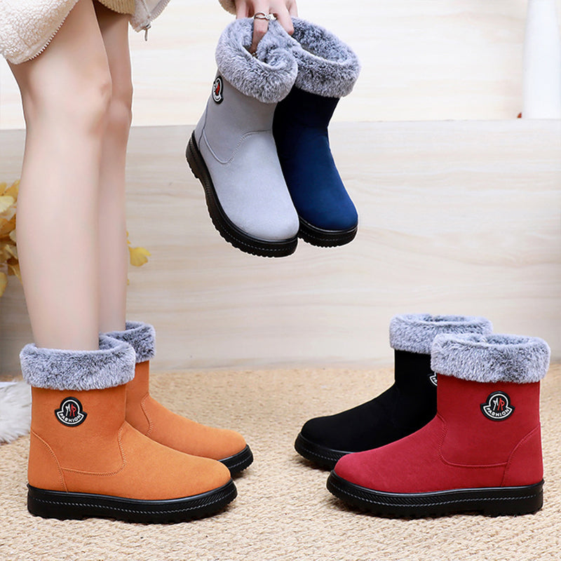 🔥Best-1 Sale Snow Boots 2025🔥Women's Winter Warm Fleece-Lined Snow Boots