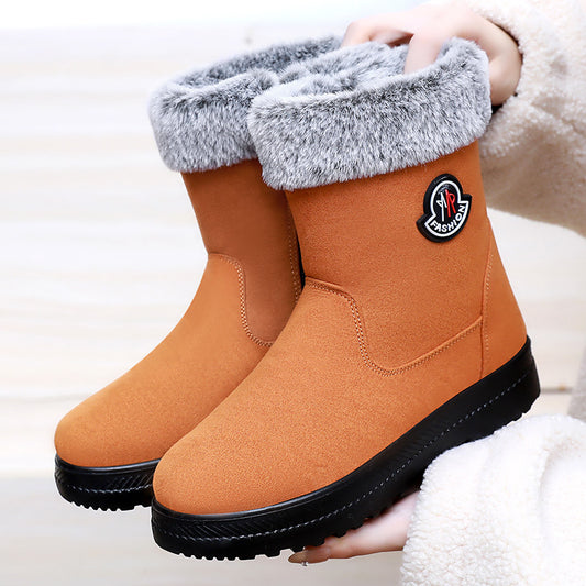 🔥Best-1 Sale Snow Boots 2025🔥Women's Winter Warm Fleece-Lined Snow Boots
