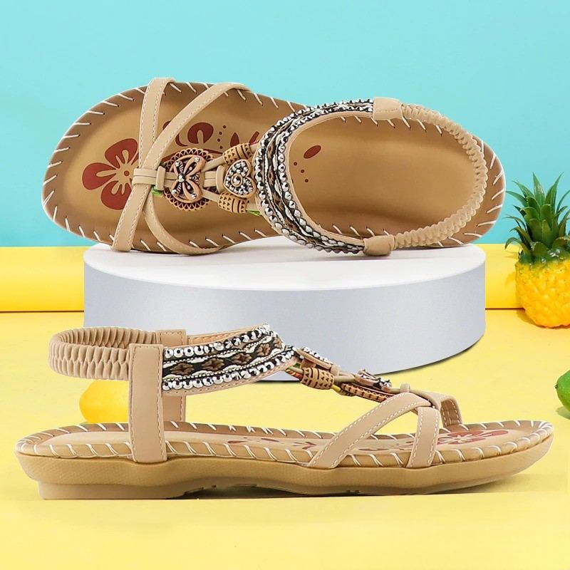 🏖Women Boho Flat Orthopaedic Summer Beach Sandals