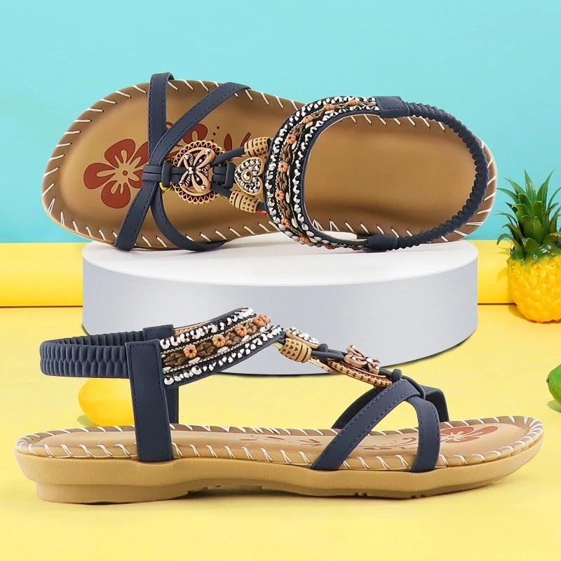 🏖Women Boho Flat Orthopaedic Summer Beach Sandals