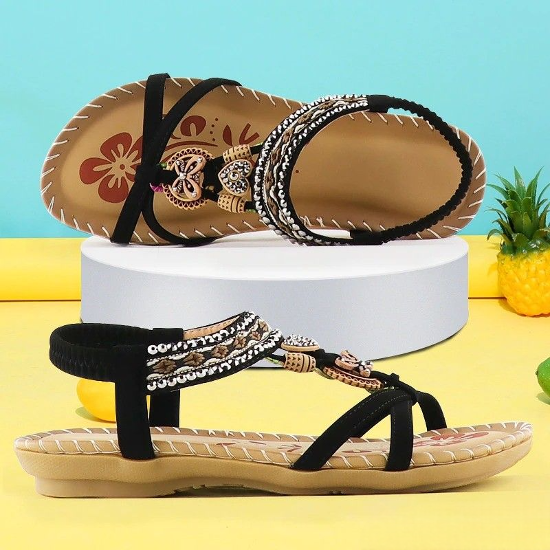 🏖Women Boho Flat Orthopaedic Summer Beach Sandals